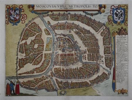 Braun & Hogenberg, "Bird's-Eye View of Moscow"