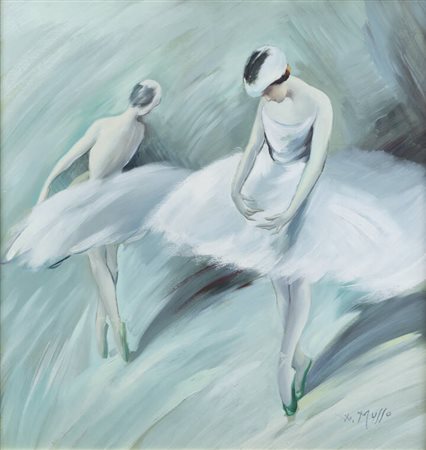 WALTER MUSSO<BR>XX secolo<BR>"Ballerine"