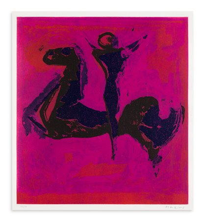 MARINO MARINI (1901-1980) - Cavaliere II, 1972