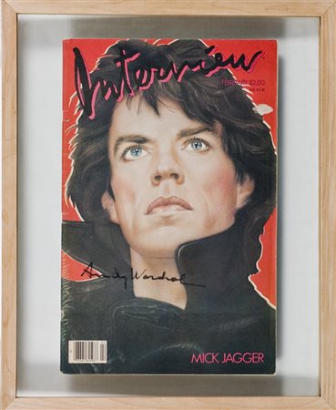 Andy Warhol, Interview, Mick Jagger, 1984