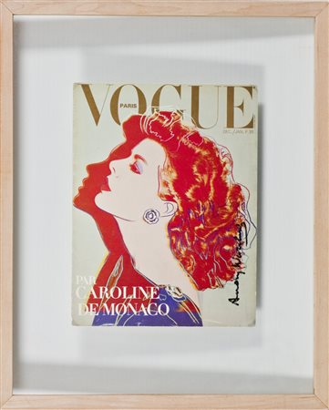 Andy Warhol, Vogue, par Caroline de Monaco, 1983