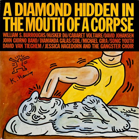 Keith Haring, A Diamond Hidden in the mouth of a corpse, 1985