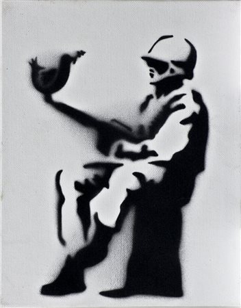  Banksy, Senza titolo, 2015