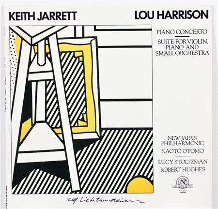 Roy Lichtenstein, Keith Jarrett e Lou Harrison, 1988