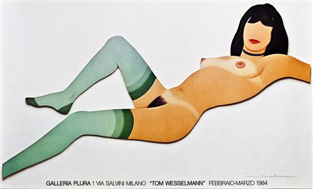 Tom Wesselmann, Galleria Plura, Milano, 1984