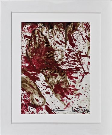 Hermann Nitsch, Senza titolo, 2016