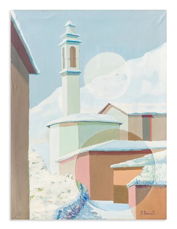 FRANCO FOSSATI (1945) - Chiesa vecchia di San Pellegrino