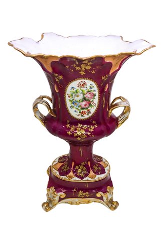 Vaso biansato in porcellana, Nineteenth century