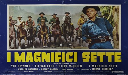 Fotobusta ''I magnifici sette'', 1970