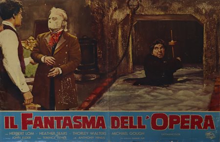 Fotobusta ''Il fantasma dell'opera'', 1962