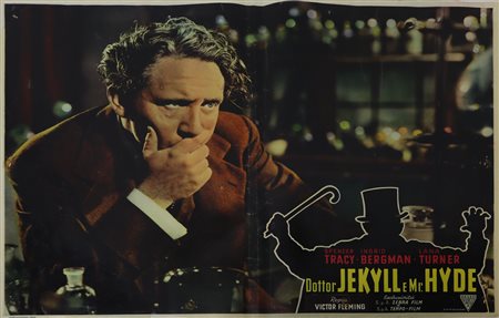 Fotobusta ''Dottor Jekyll e Mr. Hyde'', 1957
