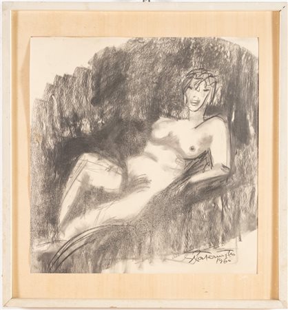 Sandro Paternostro (XX secolo), “Nudo femminile”, 1960.