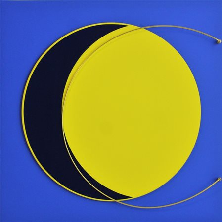BANI BRUNO Milano 1964 “Moon Bl/Y/cobalto”
