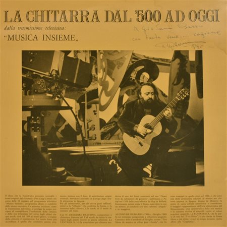 Pier Luigi Cimma LA CHITARRA DAL 500 AD OGGI LP 33 giri, Cetra