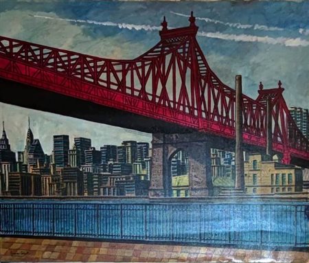 CAPUTO TONINO Lecce 1933 - 2021 "Queensborough Bridge"