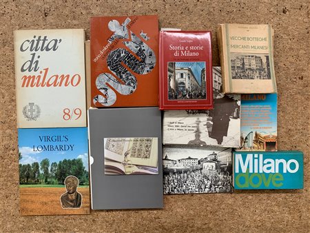 STORIA, CULTURA E COSTUME MILANESE - Cartone di cataloghi