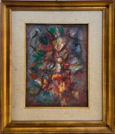 Arturo Carmassi "Studio" 1956-57
olio su tela
cm 39x28
firmato, datato e titolat