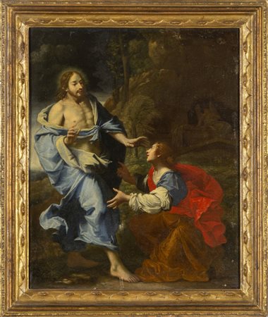 Scuola toscana sec.XVII "Noli me tangere" 