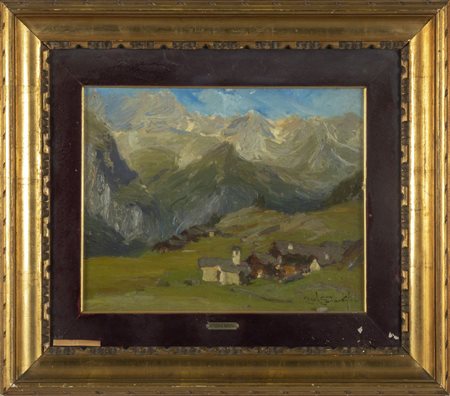 ERCOLE GARAVAGLIA (-) <br># Valle d'Aosta<br>olio 