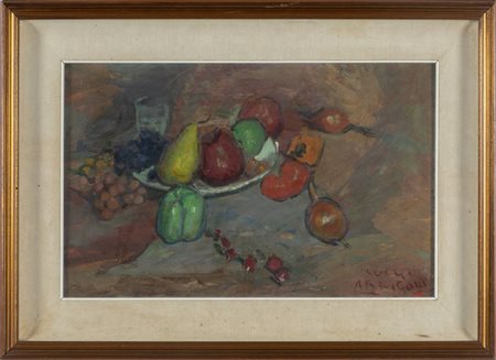 L.Arrigoni<br>Frutti d'autunno<br>olio su 