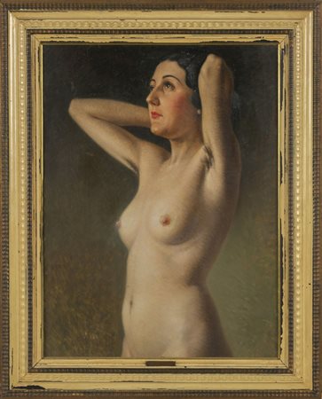 ENZO GAZZONE (1894-1970) <br>Nudo femminile 