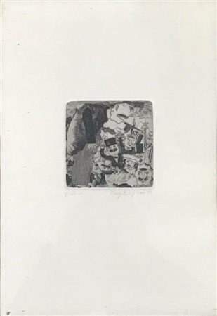 Franz Borghese “Senza titolo” 1977