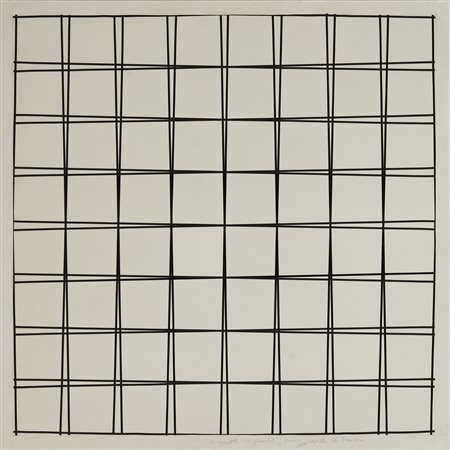 MORELLET FRANCOIS (n. 1926) - Senza titolo.