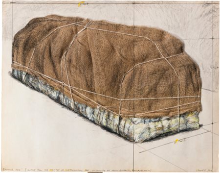 CHRISTO N. 1935 PACKED HAY (PROJECT FOR THE INSTITUT OF CONTEMPORARY ART,...