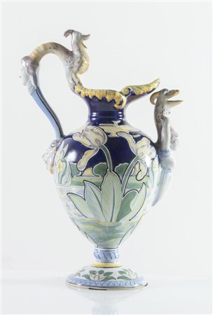 Versatoio in ceramica, Francia, inizi del XX secolo.