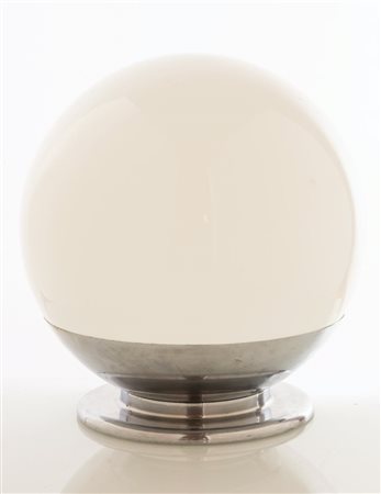 Grande lampada da tavolo sferica, Italia, Anni ‘70.