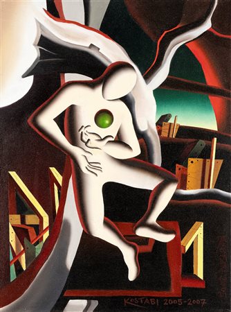 Mark Kostabi (Los Angeles 1960)  - Senza titolo, 2005-2007