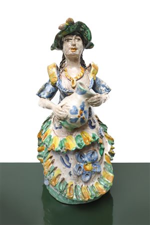 Lumiera in maiolica di Caltagirone