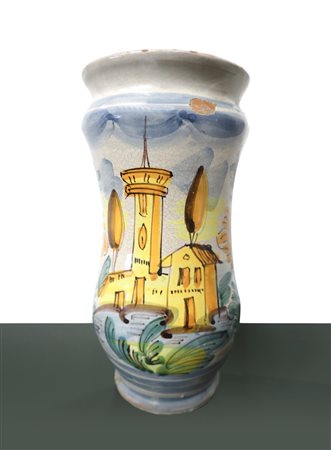 Albarello in maiolica di Napoli, Nineteenth century