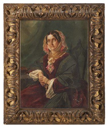 Giuseppe Mazzola da Francesco Gonin "Ritratto della Contessa Polissena Grimaldi