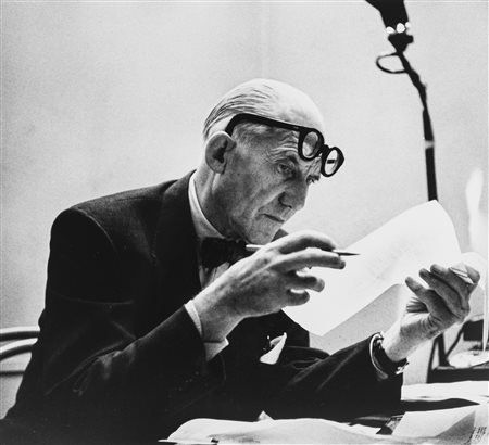 Robert Doisneau (1912-1994)  - Bonjour Monsieur Le Corbusier, 1953