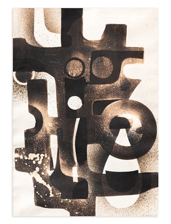 ALVARO MONNINI (1922-1987) - Senza Titolo, 1971