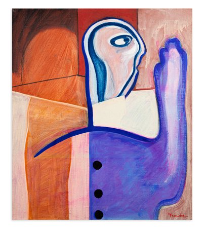 ESTEBAN TRANCHE (1944) - Composition con chaqueta, 1968