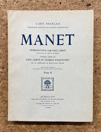 MANET - L'Art Français collection dirigée par Georges Wildenstein, Tomo II, 1932