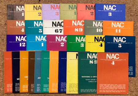 NAC - NOTIZIARIO ARTE CONTEMPORANEA - Lotto unico di 29 numeri