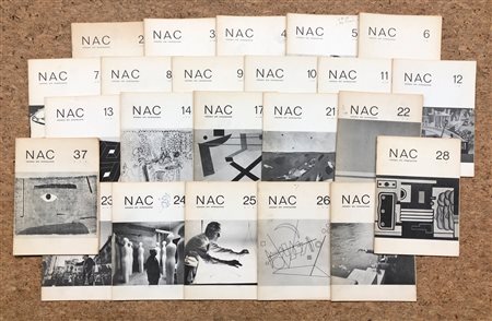 NAC - NOTIZIARIO ARTE CONTEMPORANEA - Lotto unico di 23 numeri
