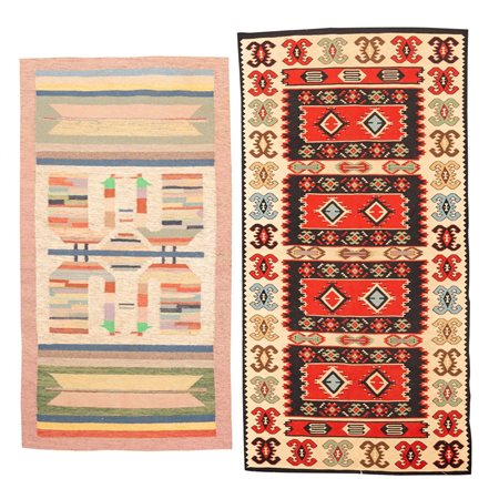 DUE TAPPETI KILIM