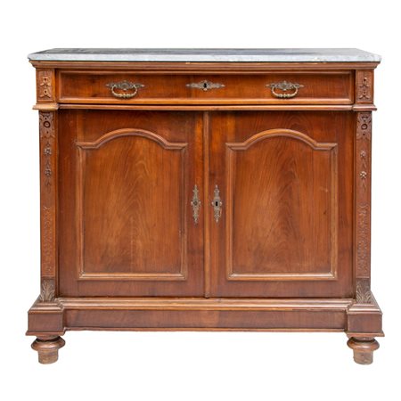 CREDENZA in legno di noce