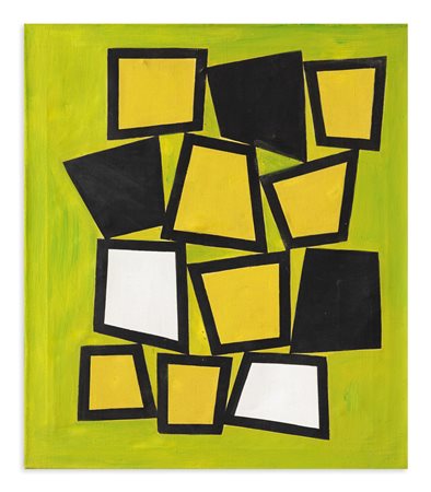 SIEP VAN DEN BERG (1913-1998) - Abstracte compositie met vlakverdeling, 1955 circa
