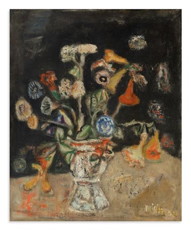 GUIDO PAJETTA (1898-1987) - Vaso di anemoni, 1952