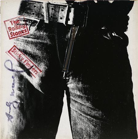 WARHOL ANDY (1928 - 1987) Sticky Fingers. Vinile. Cm 31,50 x 31,50. Album The...