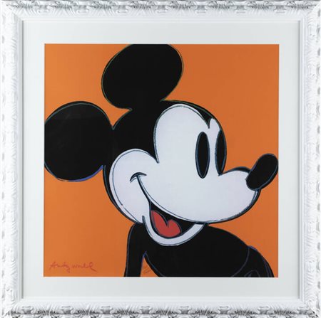 ANDY WARHOL<BR>Pittsburgh (USA) 1927 - 1987 New York (USA)<BR>"Mickey mouse"