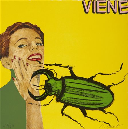 CUCCHI ENZO (n. 1949) - Viene.