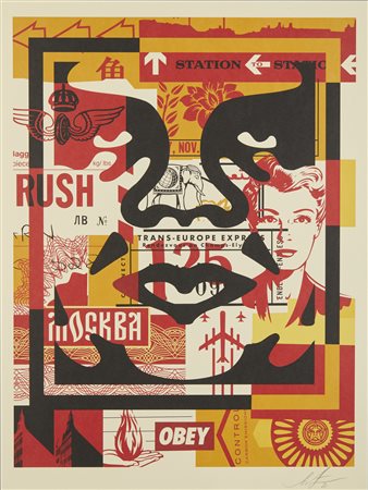 OBEY  (n. 1970) - Senza titolo. .