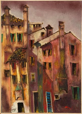 Alfredo Zanellato (Mesola 1931 – Lagosanto 2021), “Chioggia”, 1965.