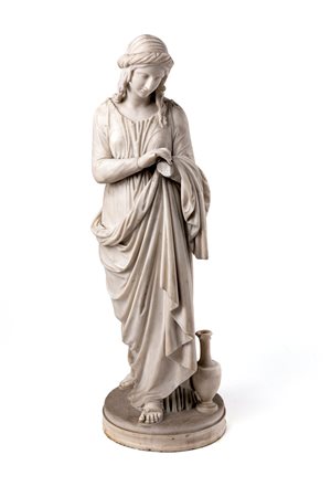 Scultura in marmo bianco, inizio del XIX secolo